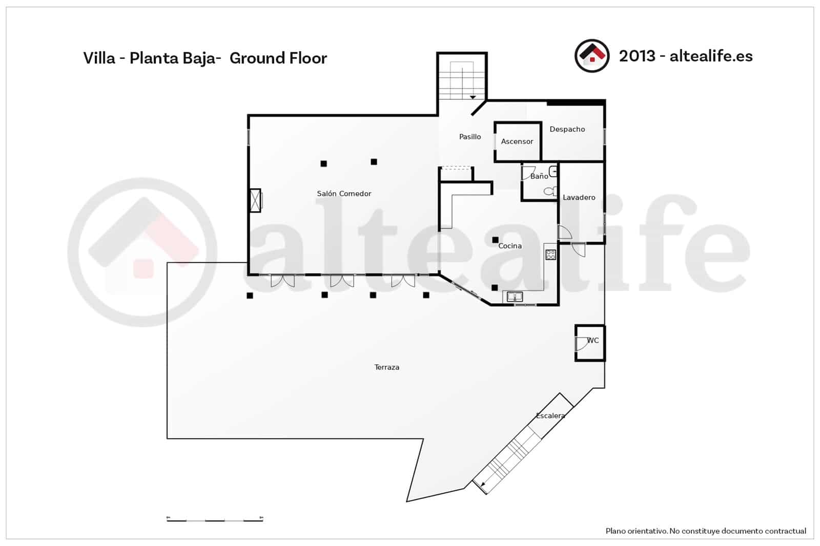 5 slaapkamer Villa te koop in Altea met zwembad garage - € 1.200.000 (Ref: 9650774)
