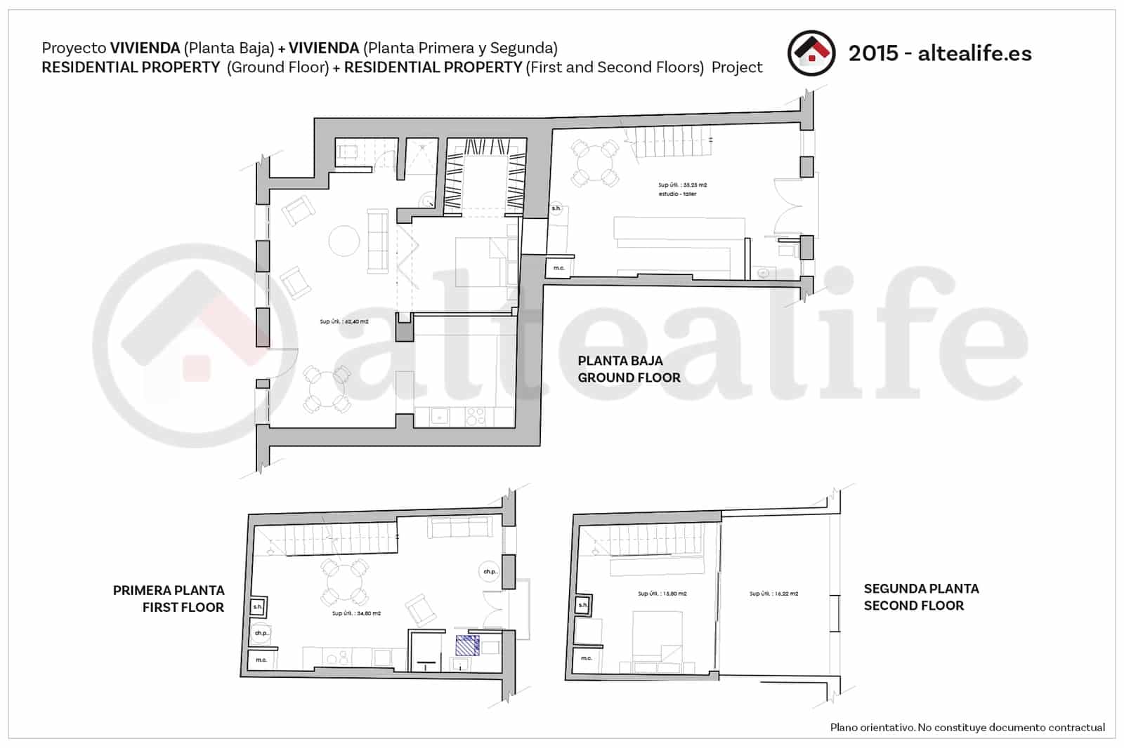 4 chambre Maison de Ville à vendre à Altea - 385 000 € (Ref: 9688442)