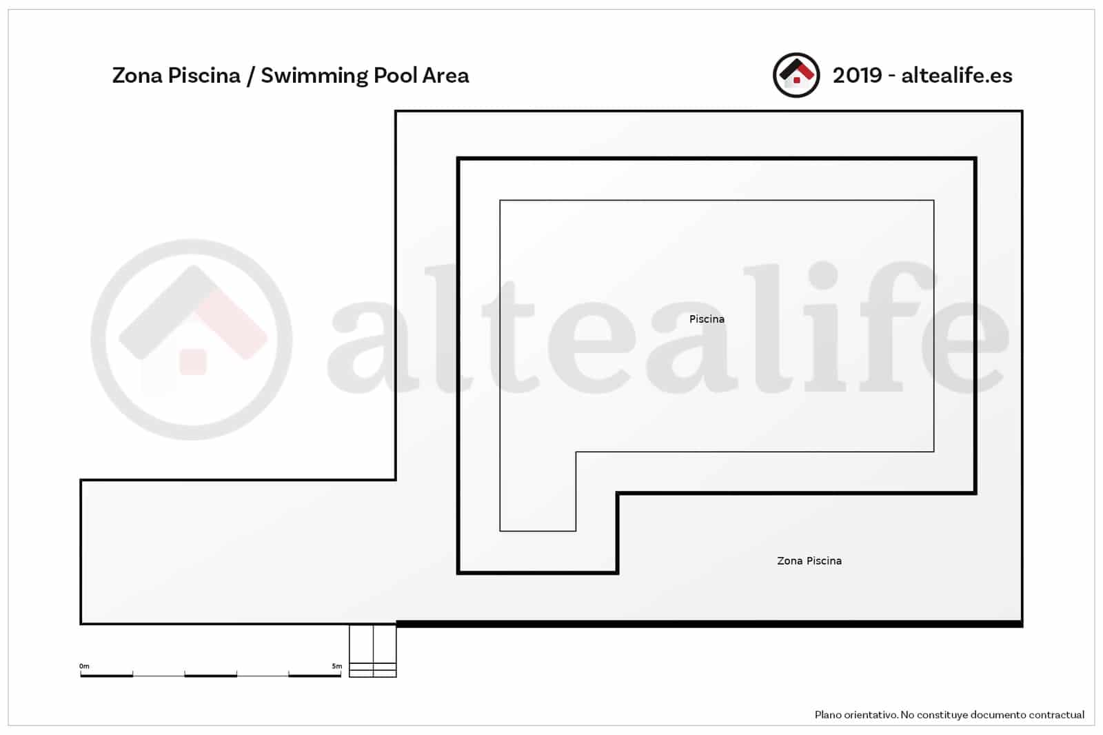 2 Zimmer Villa zu verkaufen in Altea mit Pool Garage - 375.000 € (Ref: 9730625)