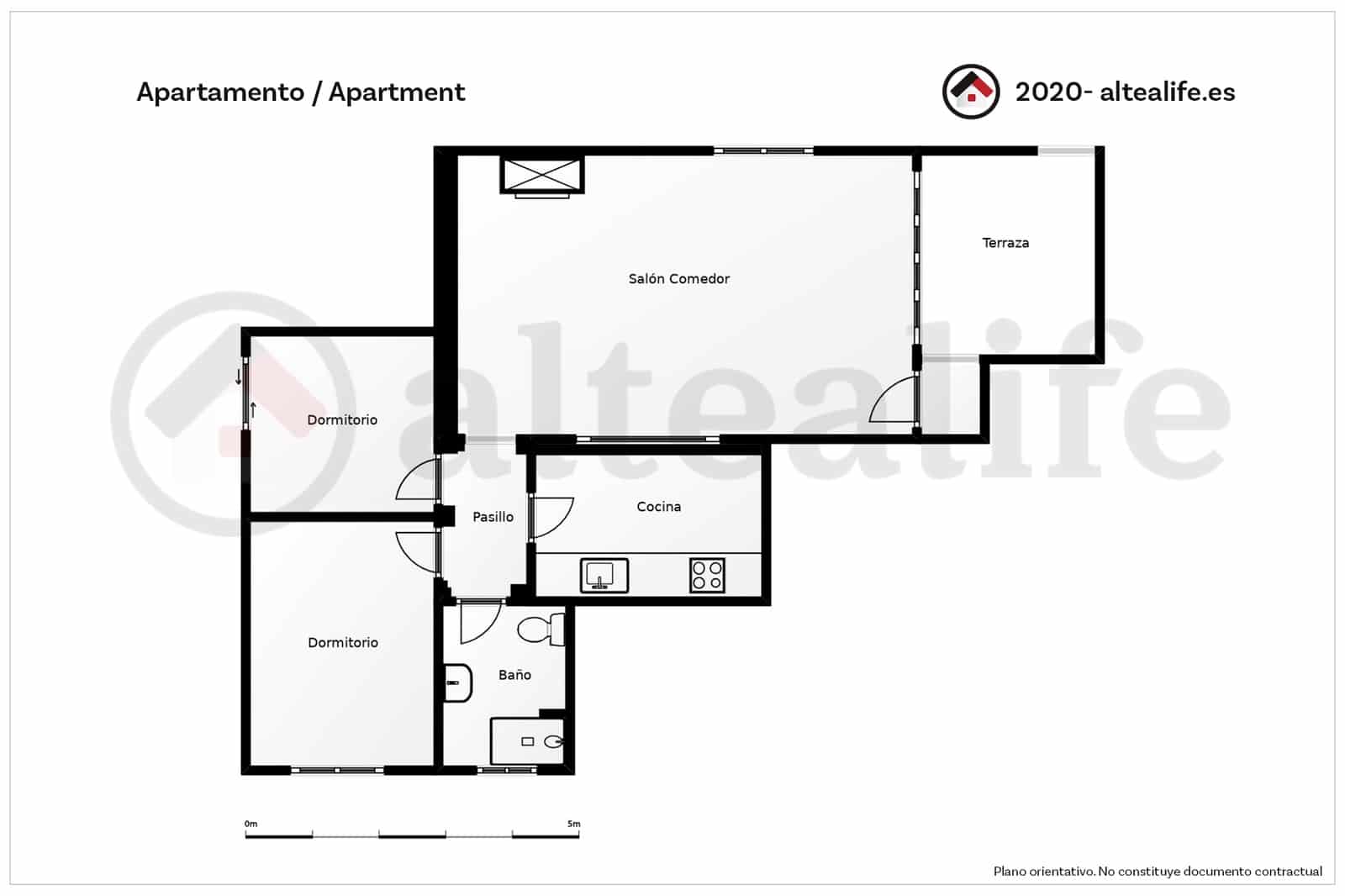2 soveværelse Lejlighed til salg i Alfaz del Pi / L'Alfas del Pi med swimmingpool garage - € 285.000 (Ref: 9733949)