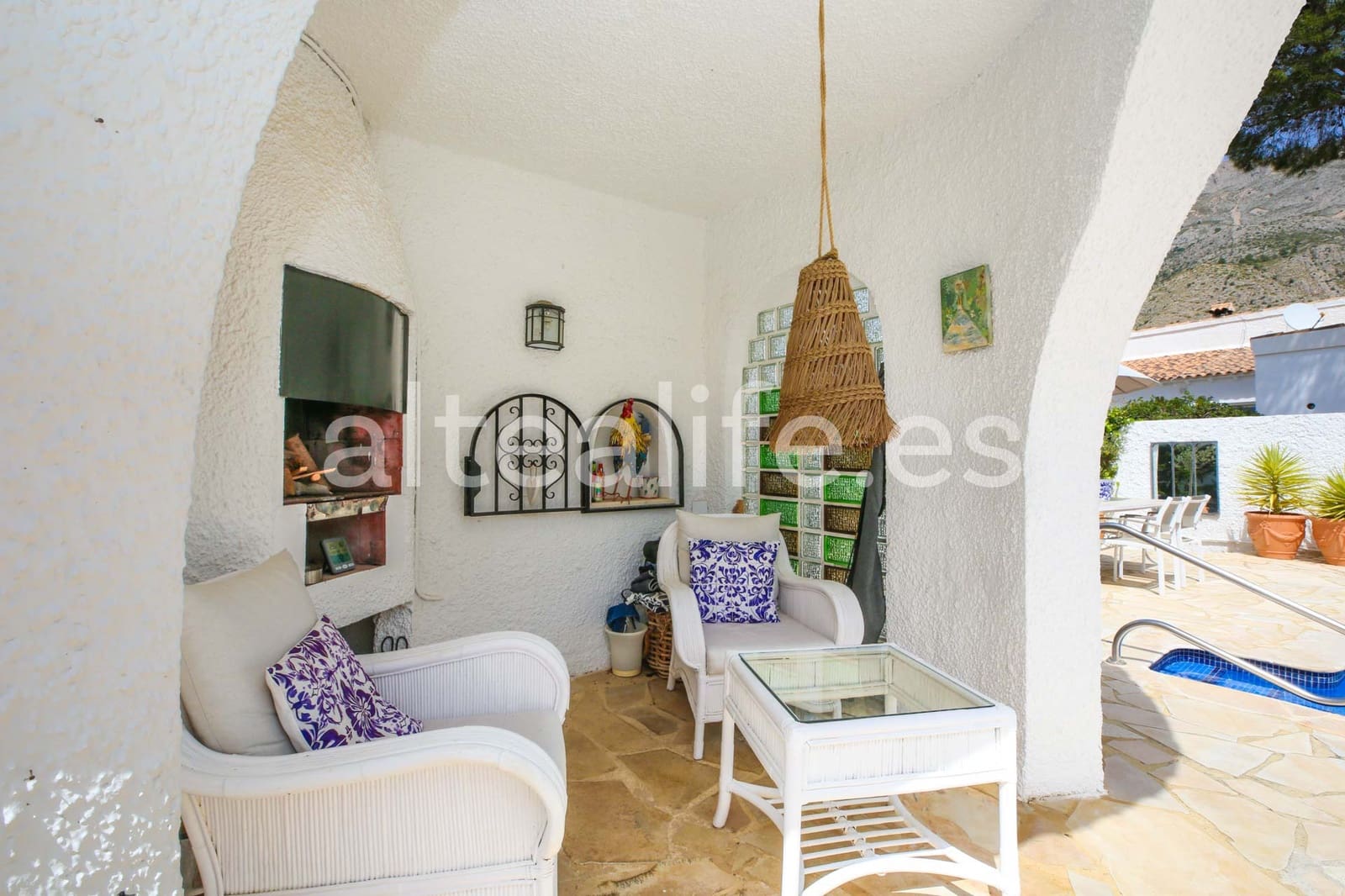 3 sypialnia Willa na sprzedaż w Altea z basenem garażem - 549 000 € (Ref: 9781994)