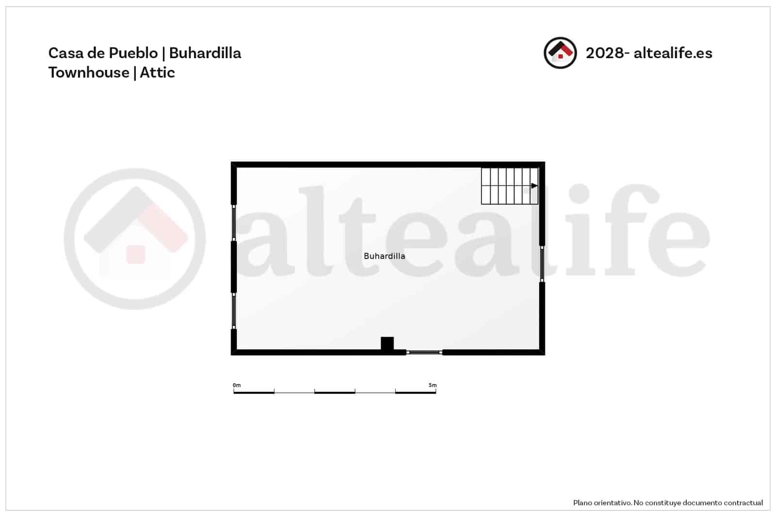 5 soveværelse Byhus til salg i Polop med garage - € 338.000 (Ref: 9793620)