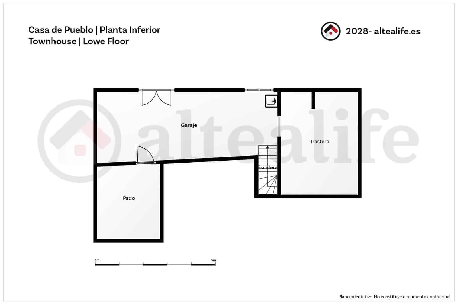 5 soveværelse Byhus til salg i Polop med garage - € 338.000 (Ref: 9793620)