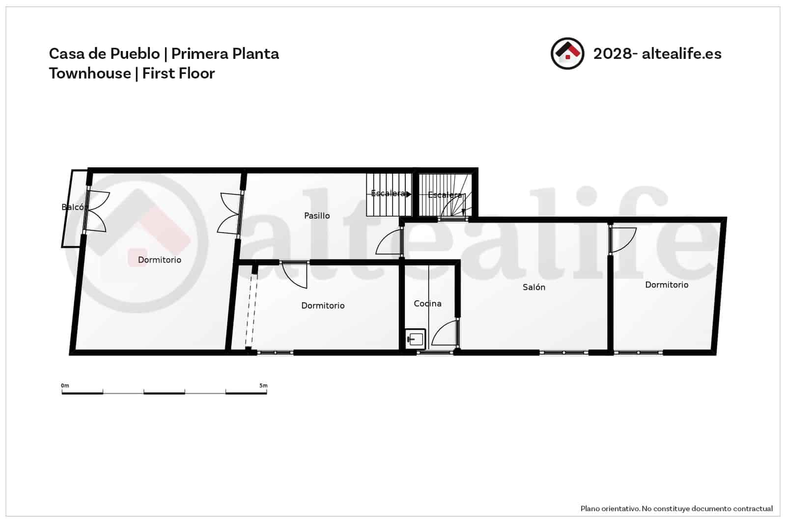 5 soveværelse Byhus til salg i Polop med garage - € 338.000 (Ref: 9793620)