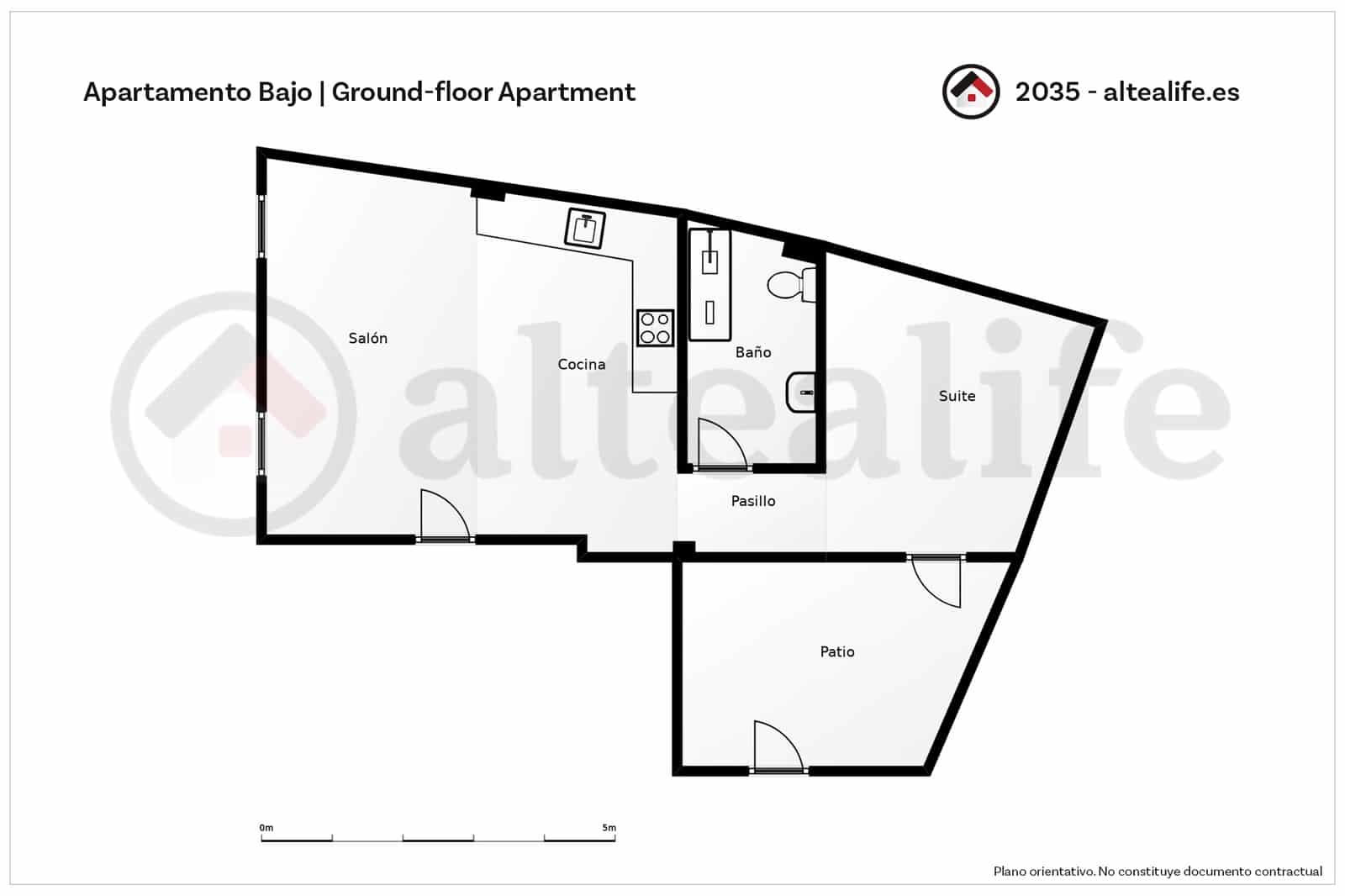 1 quarto Apartamento para venda em Altea - 198 000 € (Ref: 9829649)
