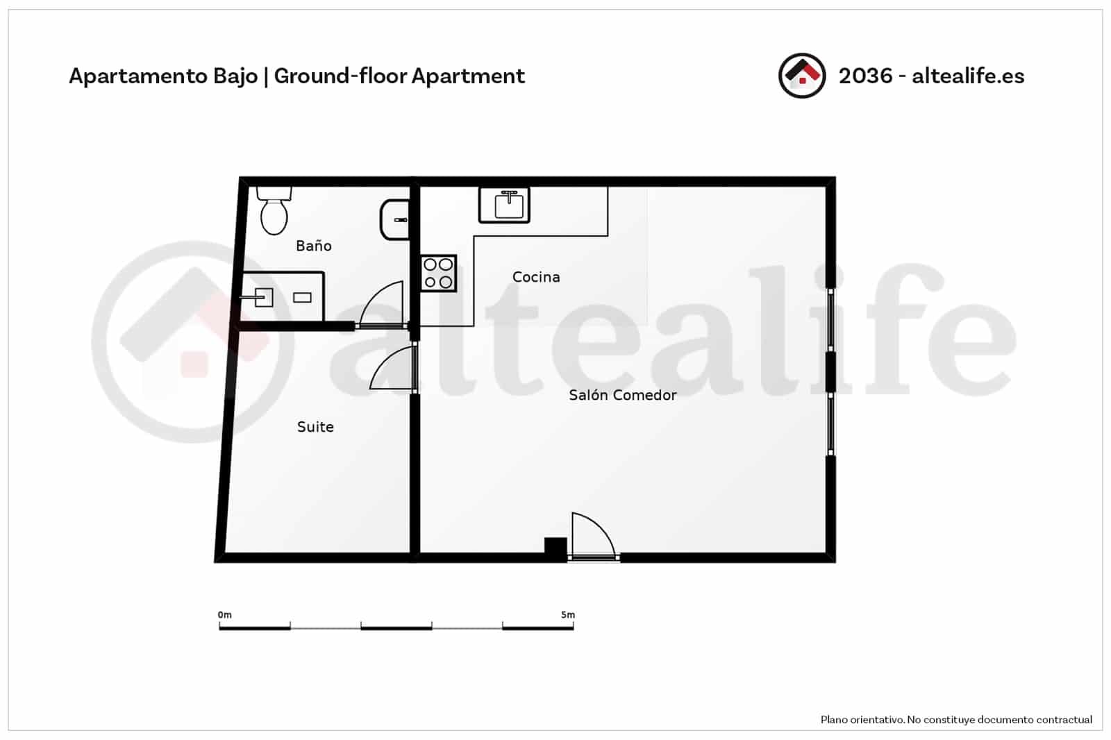 1 quarto Apartamento para venda em Altea - 198 000 € (Ref: 9831926)