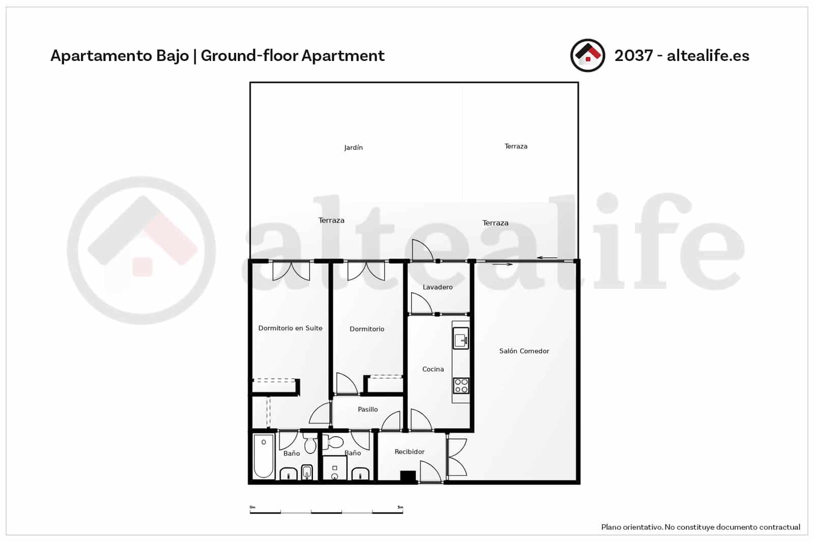 2 quarto Apartamento para venda em Altea com piscina garagem - 430 000 € (Ref: 9834015)