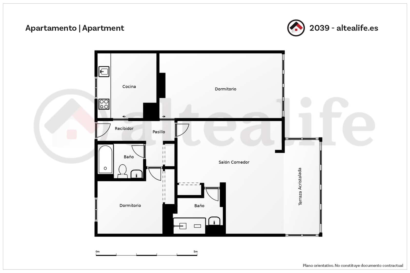 Apartamento de 2 habitaciones en Altea en venta con piscina garaje - 475.000 € (Ref: 9844250)