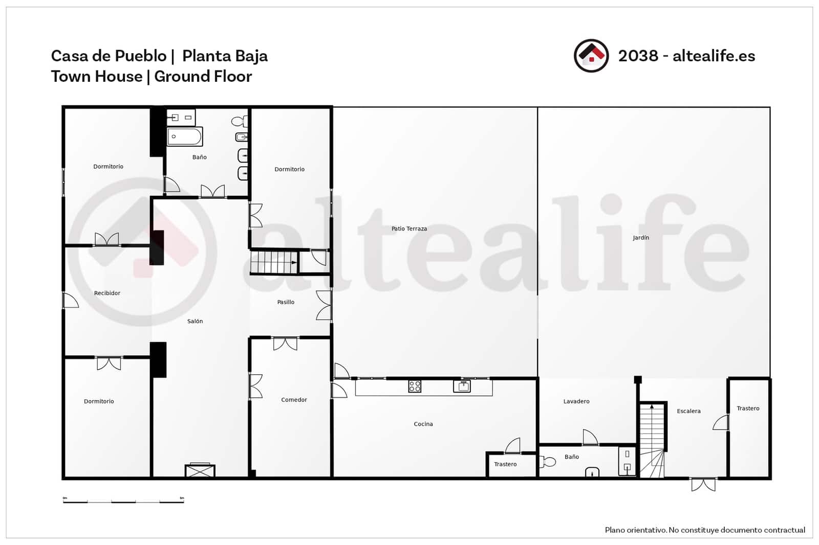 6 bedroom Townhouse for sale in Gandia - € 550,000 (Ref: 9844556)