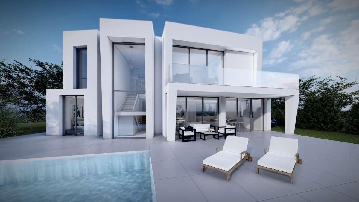 4 sovrum Villa till salu i Calpe / Calp med pool - 1 269 000 € (Ref: 7455684)