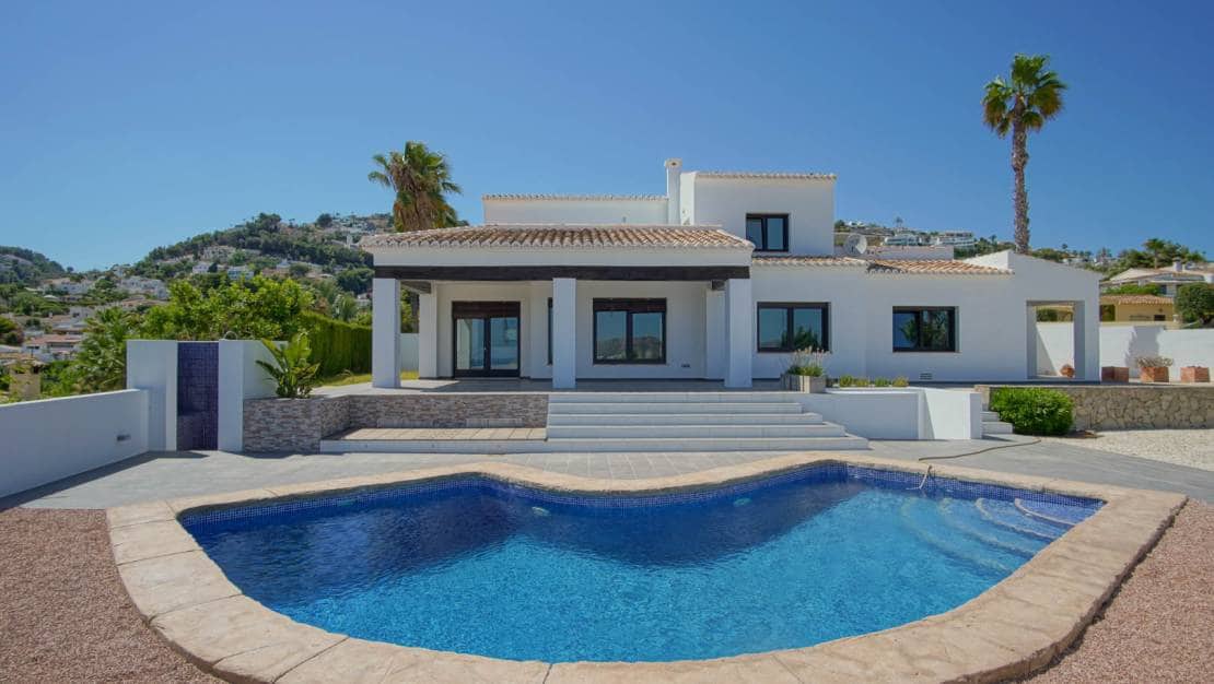 3 bedroom Villa for sale in Moraira with pool garage - € 1,440,000 (Ref: 8198110)