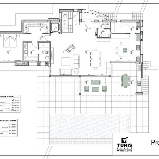 4 sypialnia Willa na sprzedaż w Moraira z basenem - 1 390 000 € (Ref: 8309601)