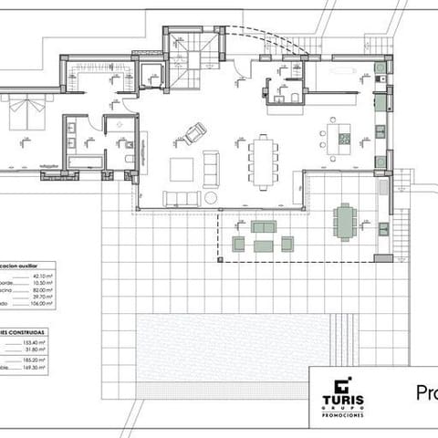 4 sypialnia Willa na sprzedaż w Moraira, Teulada-Moraira z basenem - 1 390 000 € (Ref: 8309601)
