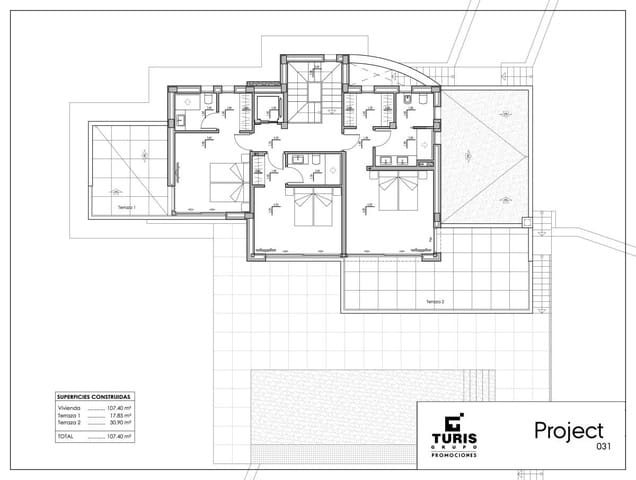 4 sypialnia Willa na sprzedaż w Moraira, Teulada-Moraira z basenem - 1 390 000 € (Ref: 8309601)