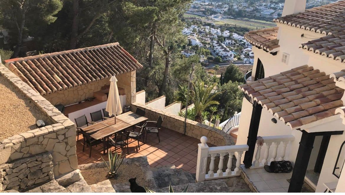 5 chambre Villa/Maison à vendre à Moraira avec piscine - 650 000 € (Ref: 8309602)