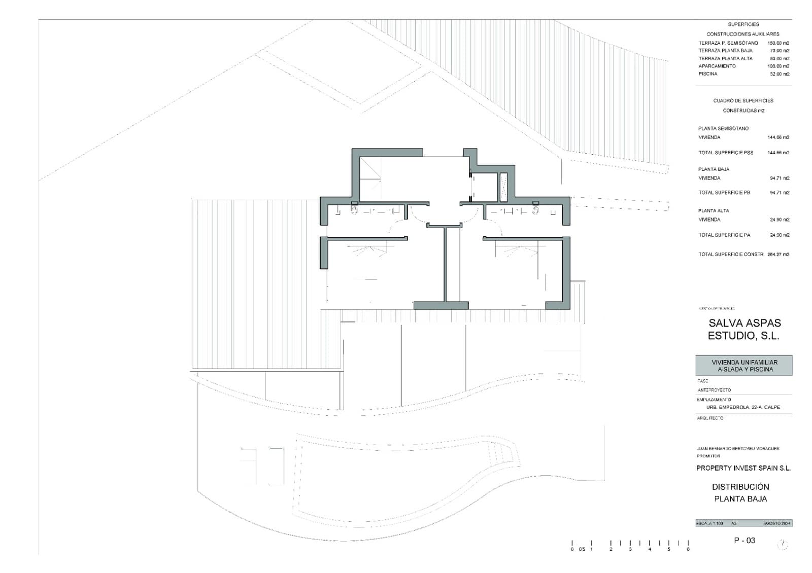 3 Zimmer Villa zu verkaufen in Calpe / Calp - 1.360.000 € (Ref: 8723367)
