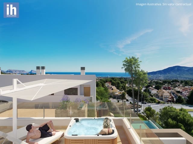 4 soveværelse Semi-Rækkehus til salg i Barranco Hondo - Varadero  , La Nucia med swimmingpool - € 545.000 (Ref: 9148307)