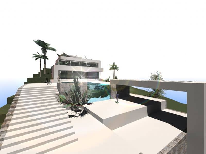 3 sypialnia Willa na sprzedaż w Moraira z basenem - 6 000 000 € (Ref: 9231719)