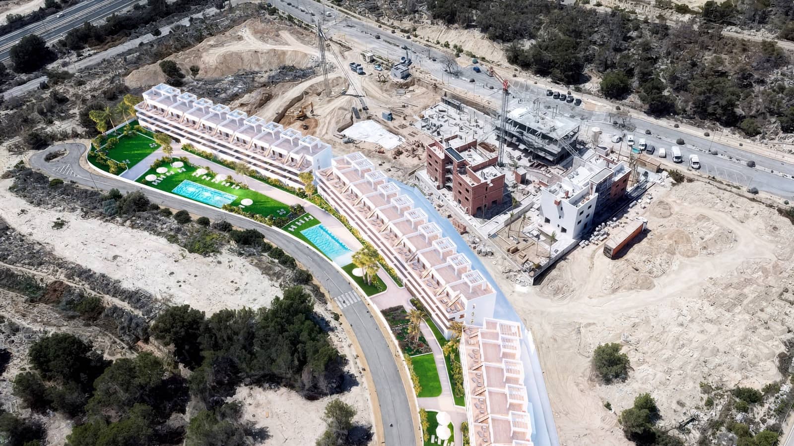 Apartamento de 2 habitaciones en Finestrat en venta con piscina - 319.900 € (Ref: 9353838)