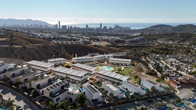 3 quarto Moradia Geminada para venda em Balcón de Finestrat - Terra Marina, Finestrat com piscina - 450 000 € (Ref: 9409969)