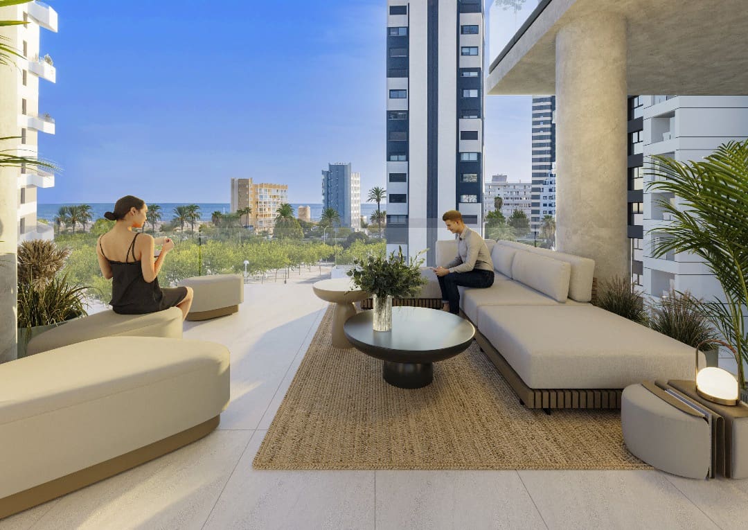 3 Zimmer Apartment zu verkaufen in Calpe / Calp mit Pool - 440.000 € (Ref: 9571963)