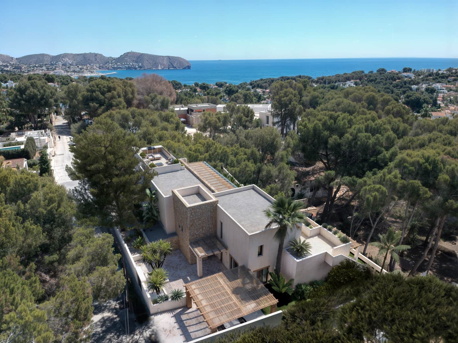 5 chambre Villa/Maison à vendre à Moraira avec piscine - 2 495 000 € (Ref: 9635122)