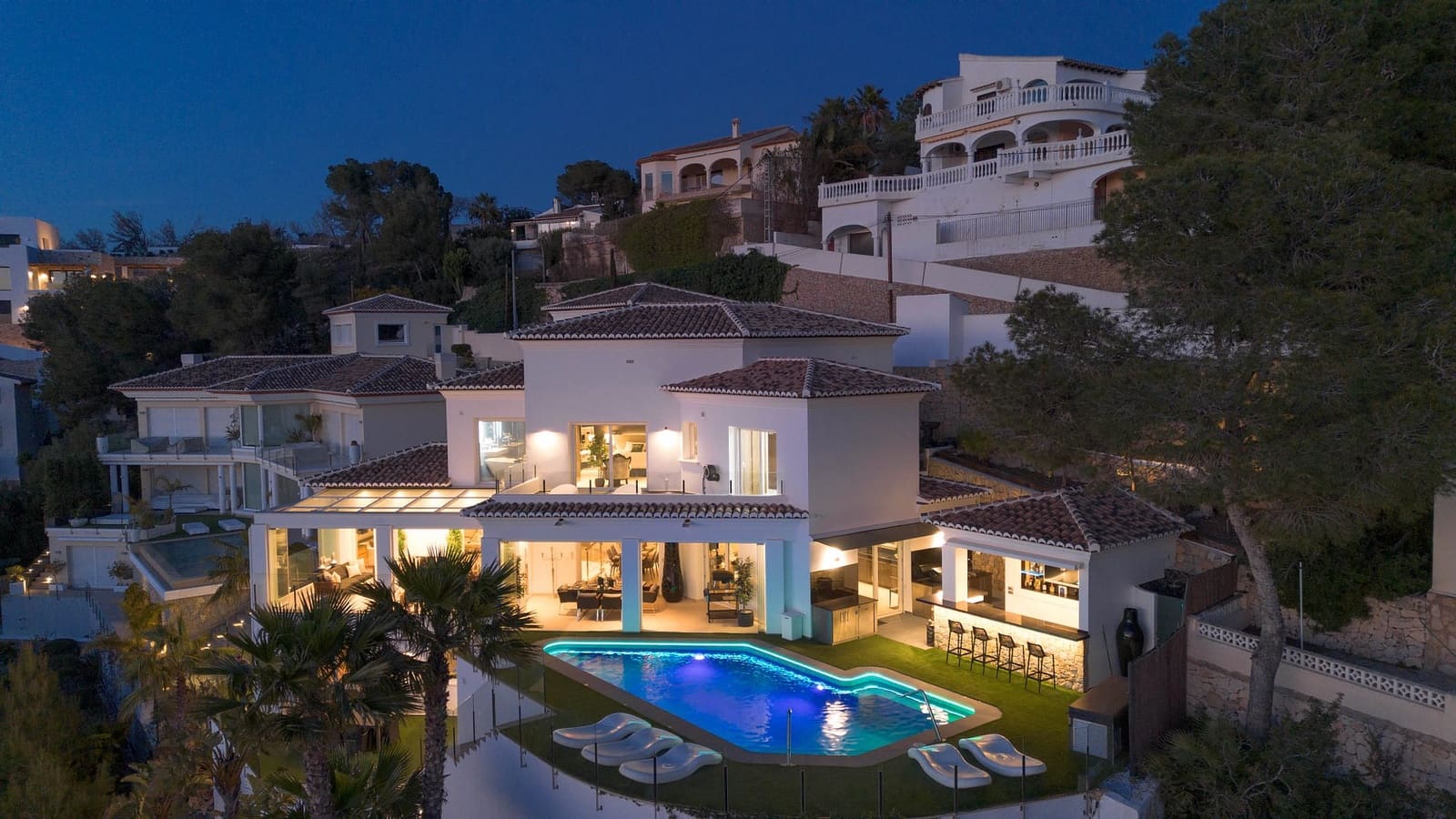 5 chambre Villa/Maison à vendre à Moraira - 2 495 000 € (Ref: 9740100)