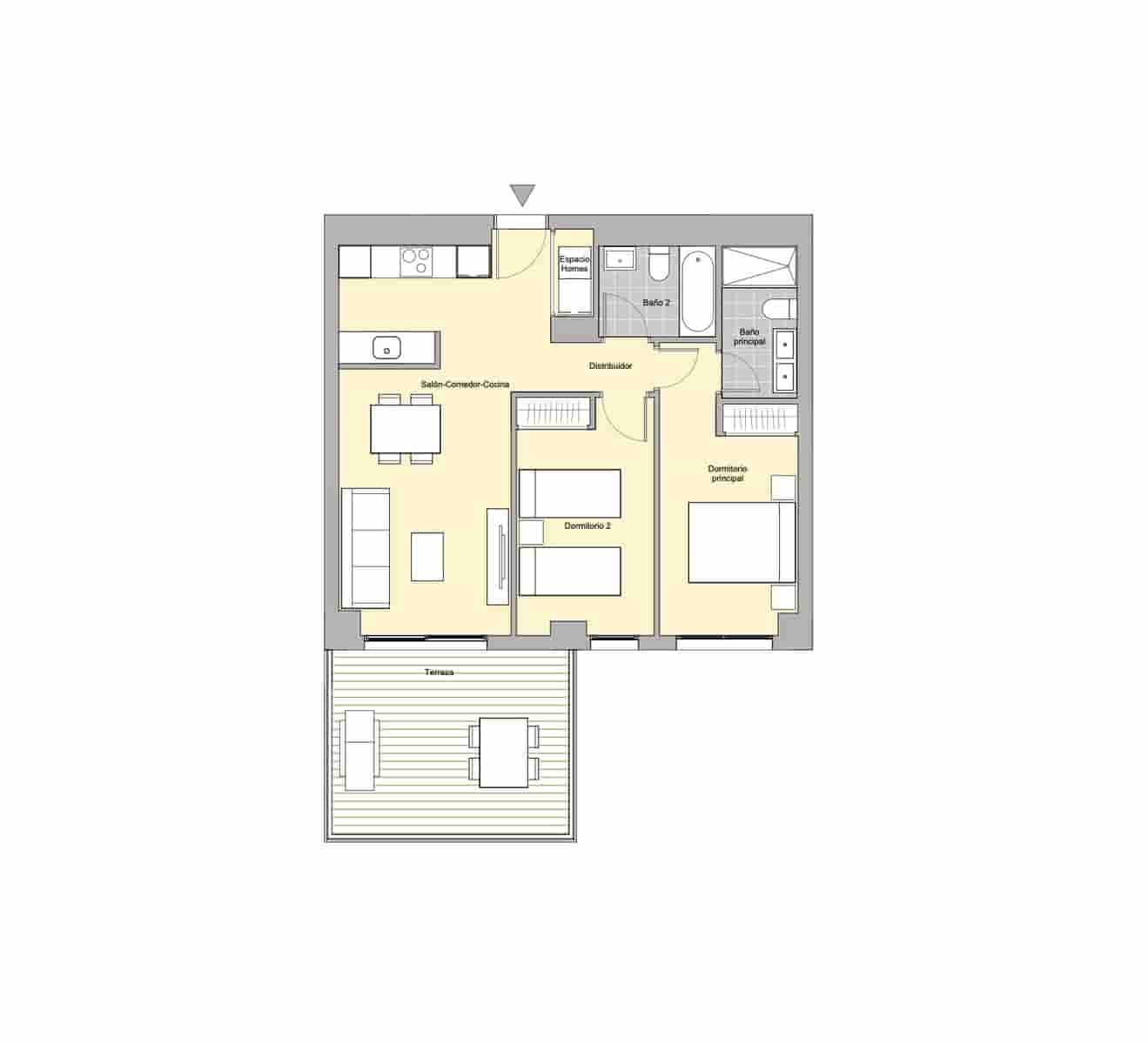 3 chambre Appartement à vendre à Calpe / Calp avec piscine - 399 000 € (Ref: 9793482)
