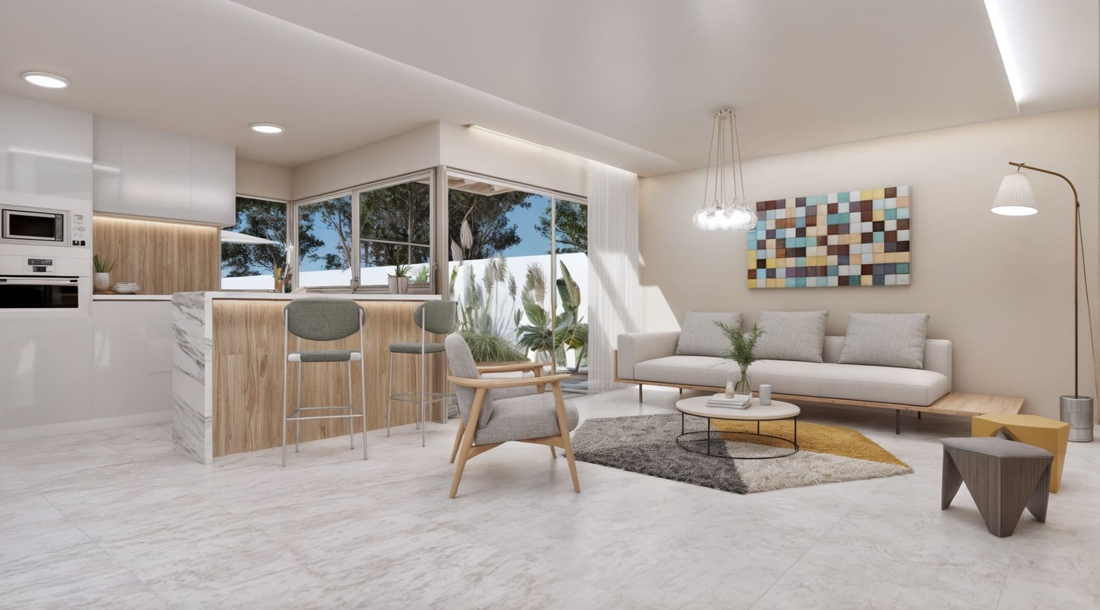 3 soveværelse Semi-Rækkehus til salg i Alfaz del Pi / L'Alfas del Pi - € 345.000 (Ref: 9798311)