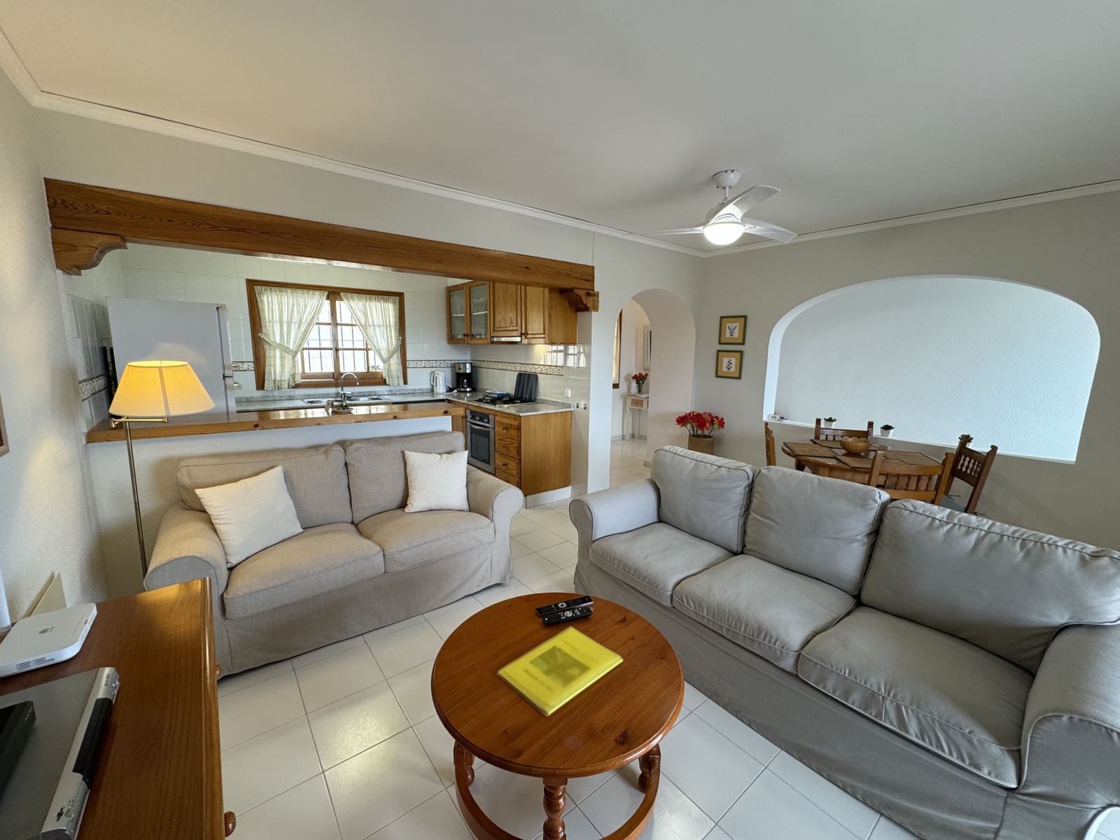 3 camera da letto Villetta Bifamiliare da affitare come casa vacanza in Moraira con piscina garage - 600 € (Rif: 4120509)