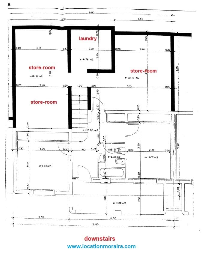 3 camera da letto Villetta Bifamiliare da affitare come casa vacanza in Moraira con piscina garage - 600 € (Rif: 4120509)