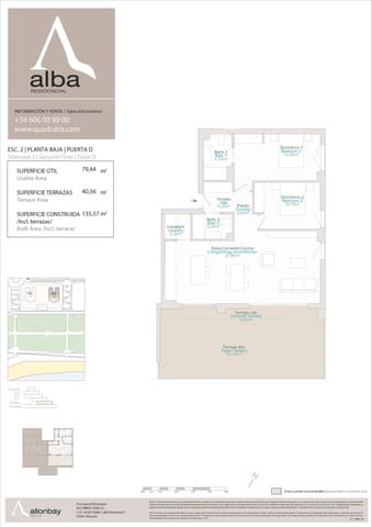 Apartamento de 2 habitaciones en Centro Urbano, La Villajoyosa / Vila Joiosa en venta con piscina garaje - 810.000 € (Ref: 10091487)