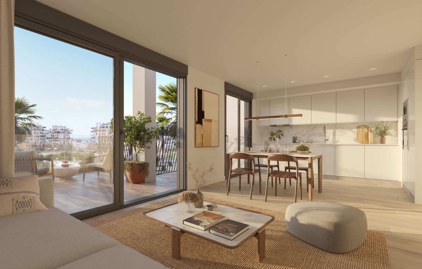 Apartamento de 2 habitaciones en La Villajoyosa / Vila Joiosa en venta con piscina garaje - 445.000 € (Ref: 10091488)