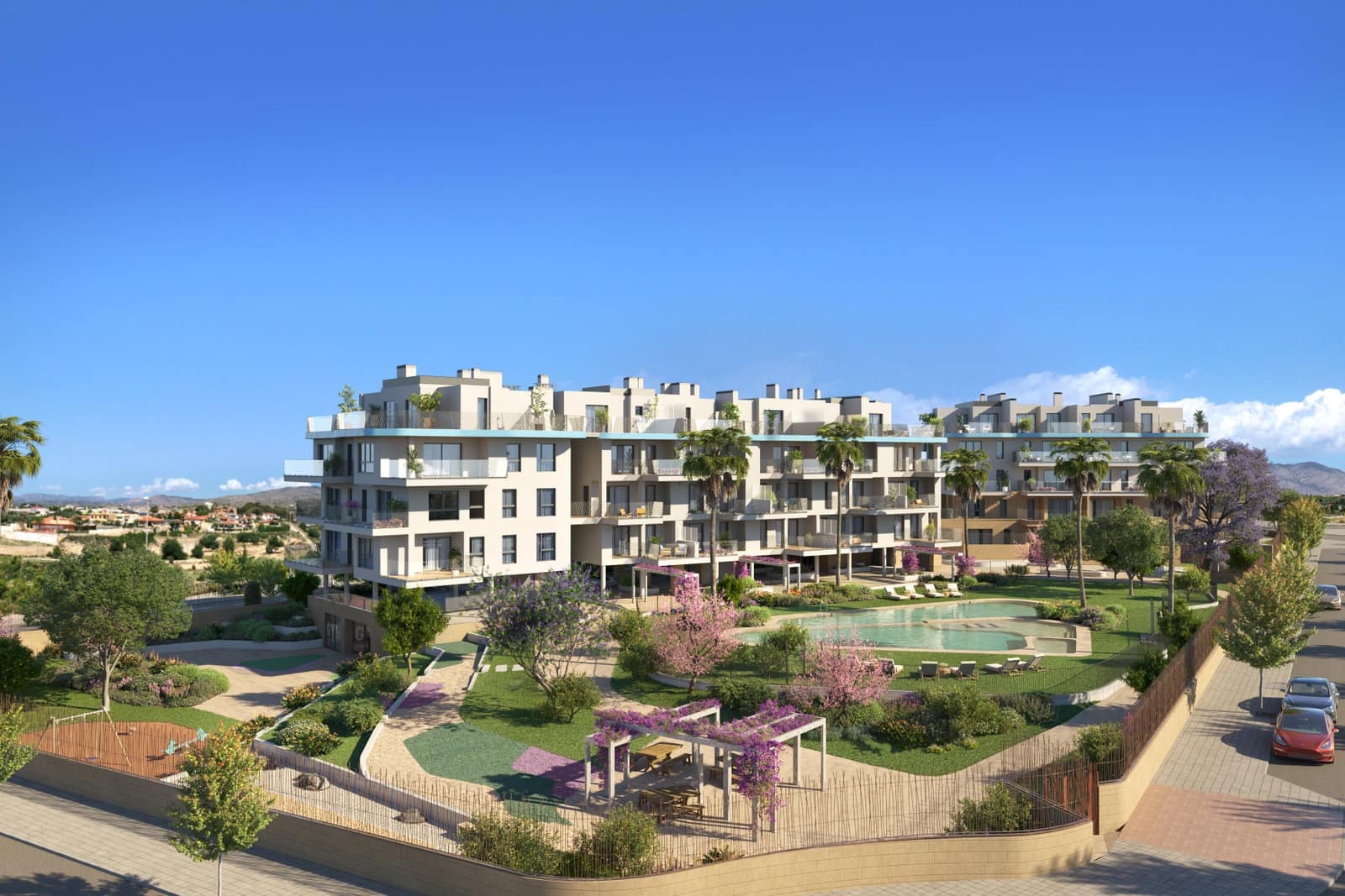 Apartamento de 2 habitaciones en La Villajoyosa / Vila Joiosa en venta con piscina garaje - 445.000 € (Ref: 10091488)