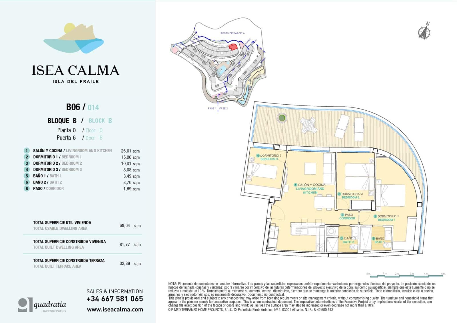 2 soveværelse Lejlighed til salg i Aguilas med swimmingpool garage - € 341.000 (Ref: 6565644)