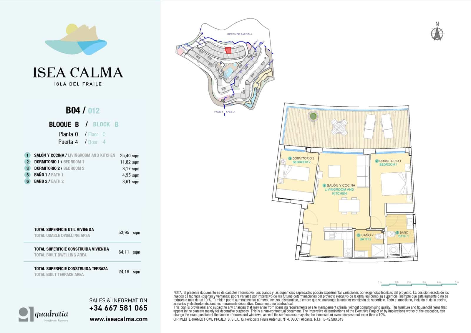 2 makuuhuone Huoneisto myytävänä paikassa Aguilas mukana uima-altaan 
autotalli - 295 000 € (Ref: 6565645)