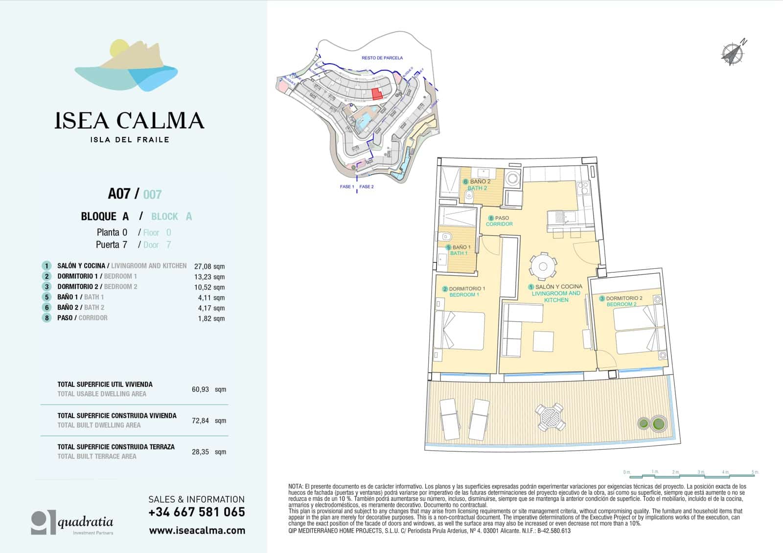 2 soveværelse Lejlighed til salg i Aguilas med swimmingpool garage - € 356.500 (Ref: 6565651)