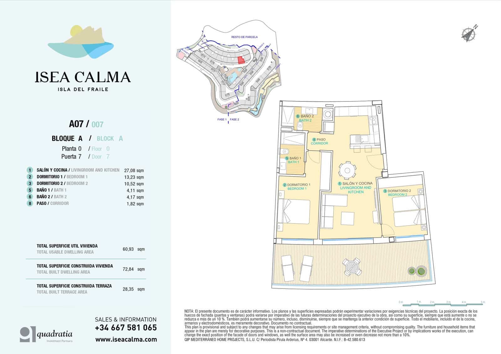 2 soveværelse Lejlighed til salg i Aguilas med swimmingpool garage - € 356.500 (Ref: 6565651)