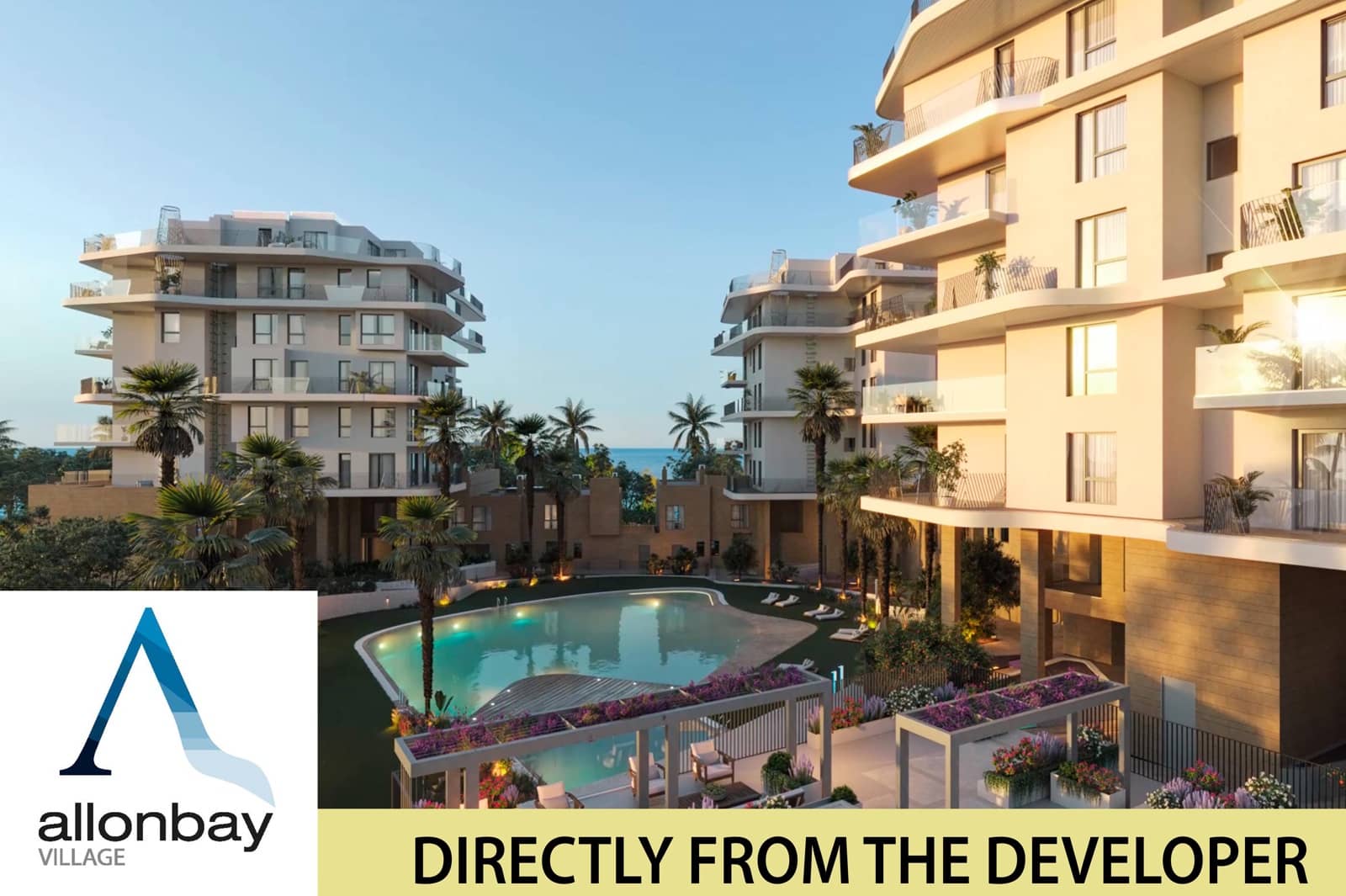 1 soveværelse Lejlighed til salg i La Villajoyosa / Vila Joiosa med swimmingpool garage - € 320.000 (Ref: 6565652)