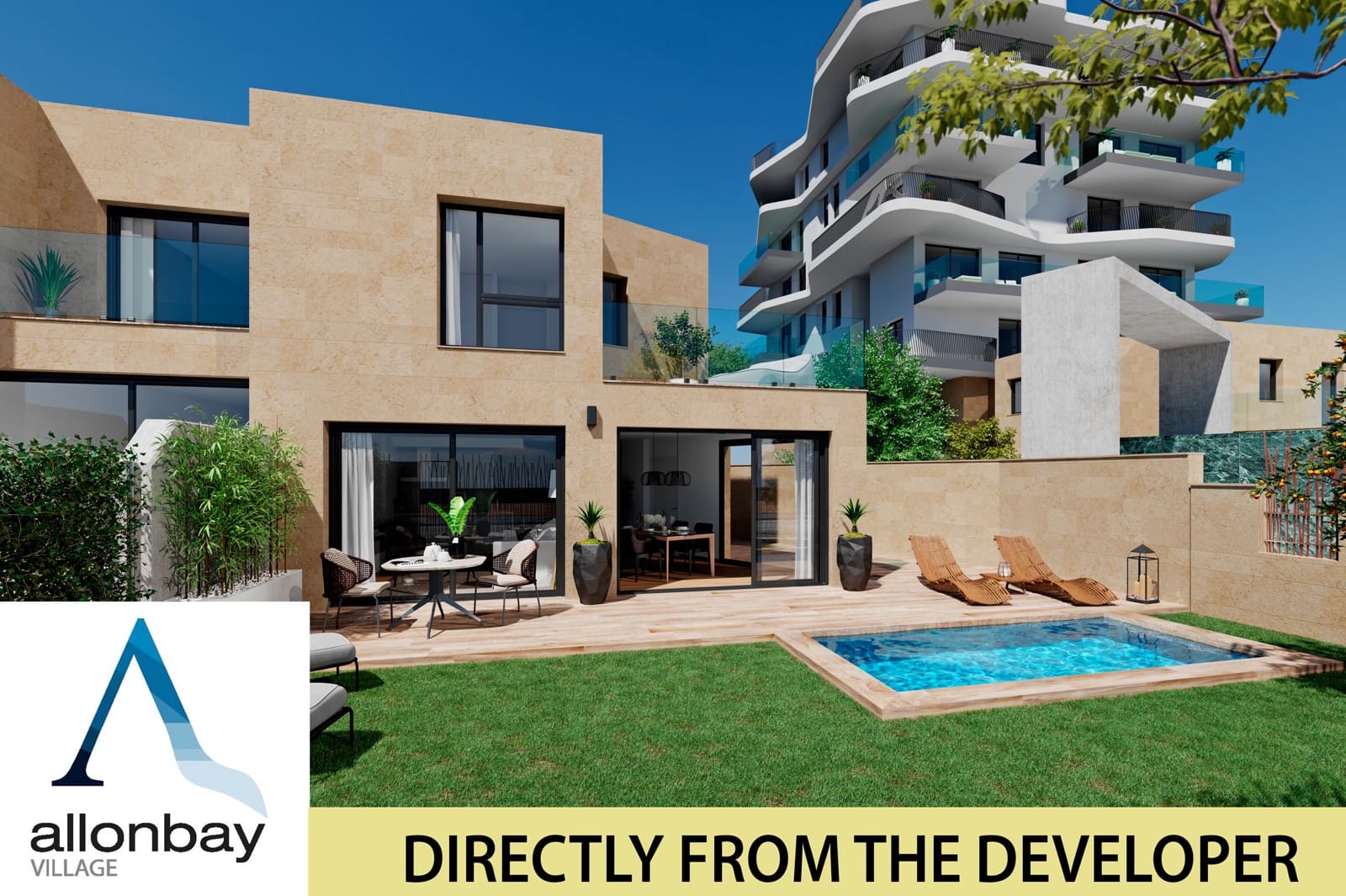 1 soveværelse Lejlighed til salg i La Villajoyosa / Vila Joiosa med swimmingpool garage - € 320.000 (Ref: 6565652)