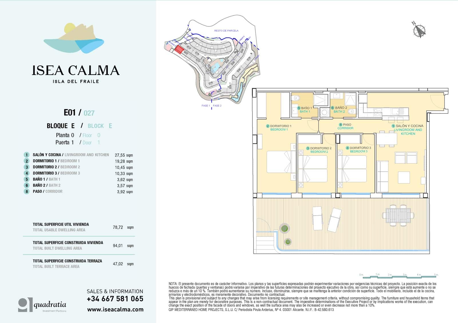 3 Zimmer Apartment zu verkaufen in Aguilas mit Pool Garage - 415.500 € (Ref: 6774873)