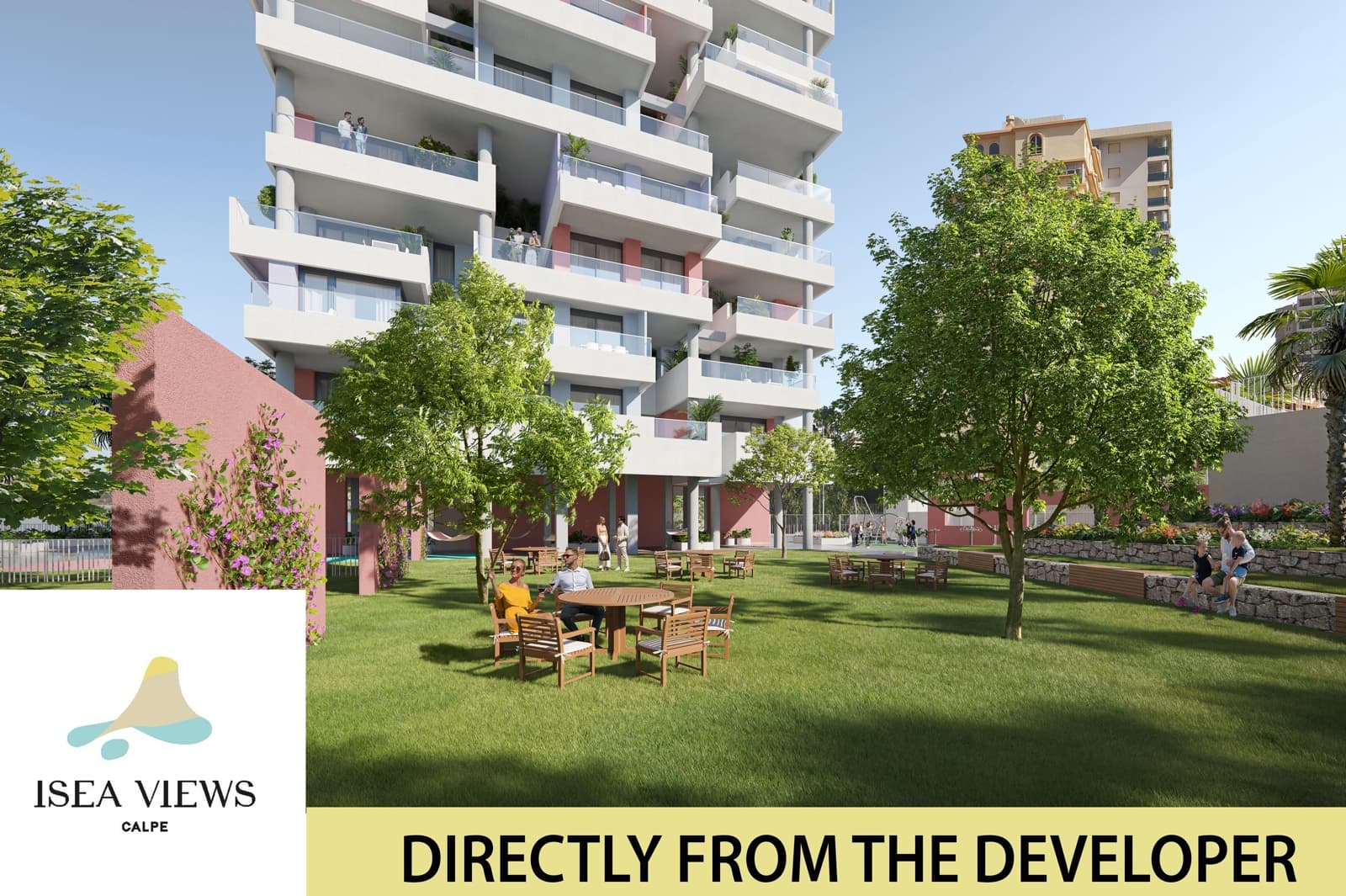 3 sypialnia Apartament na sprzedaż w Calpe / Calp z basenem garażem - 850 000 € (Ref: 7226351)