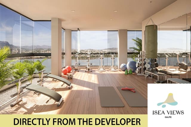 3 makuuhuone Kattohuoneisto myytävänä paikassa Pueblo, Calpe / Calp mukana uima-altaan 
autotalli - 1 650 000 € (Ref: 7226355)