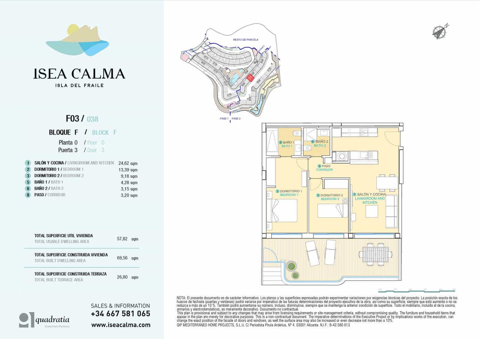 2 soveværelse Lejlighed til salg i Aguilas med swimmingpool garage - € 378.000 (Ref: 8598580)