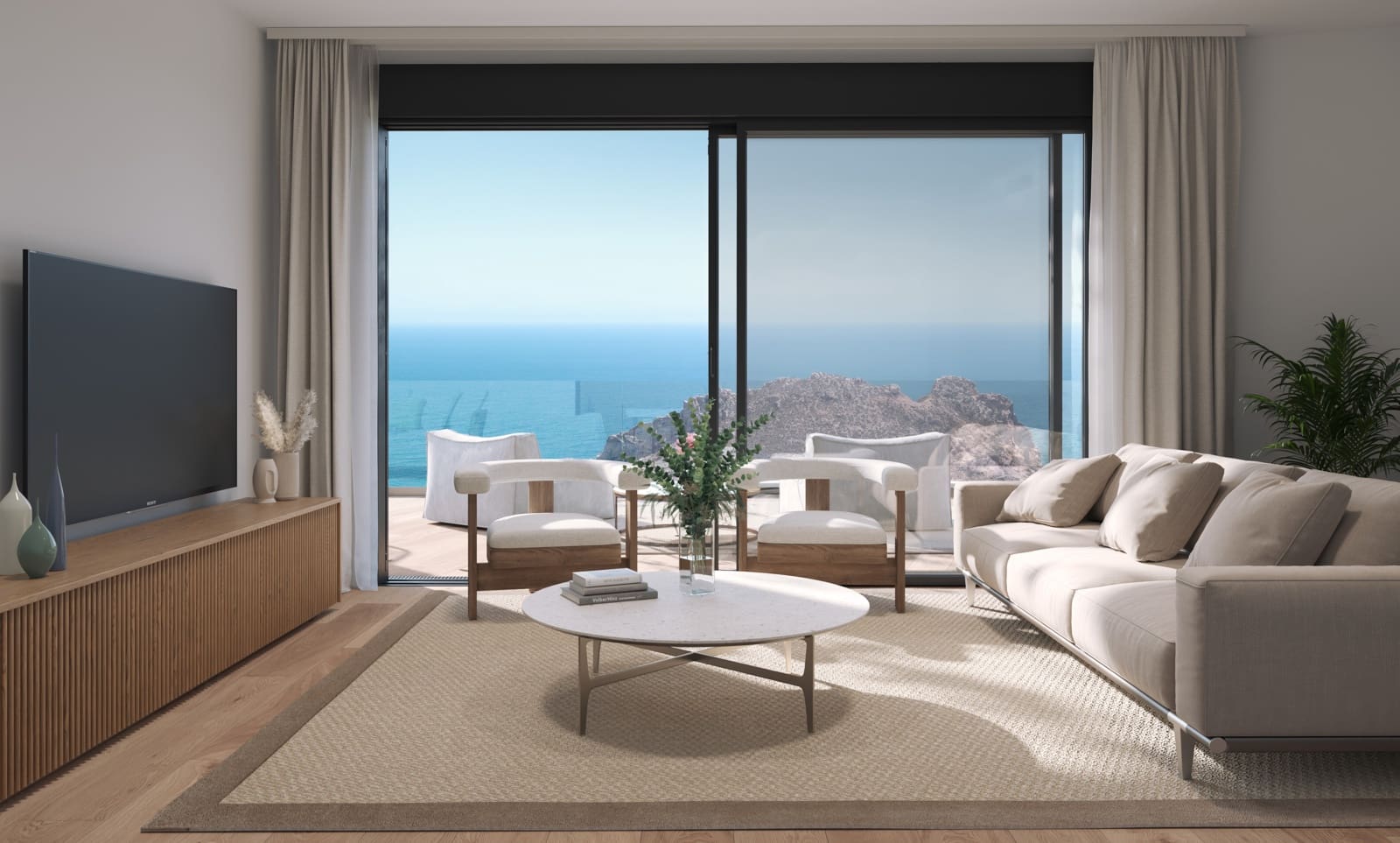 3 soveværelse Penthouse til salg i Aguilas med swimmingpool garage - € 550.000 (Ref: 8600034)