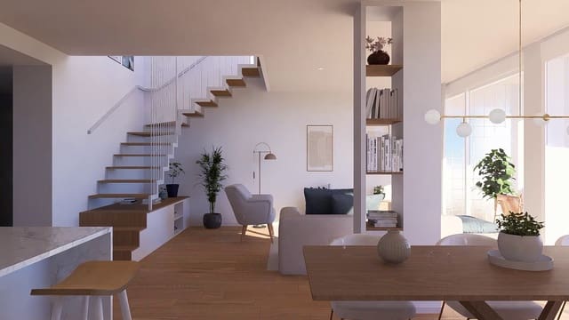 3 makuuhuone Kattohuoneisto myytävänä paikassa Centro Urbano, La Villajoyosa / Vila Joiosa mukana 
autotalli - 794 700 € (Ref: 8884883)