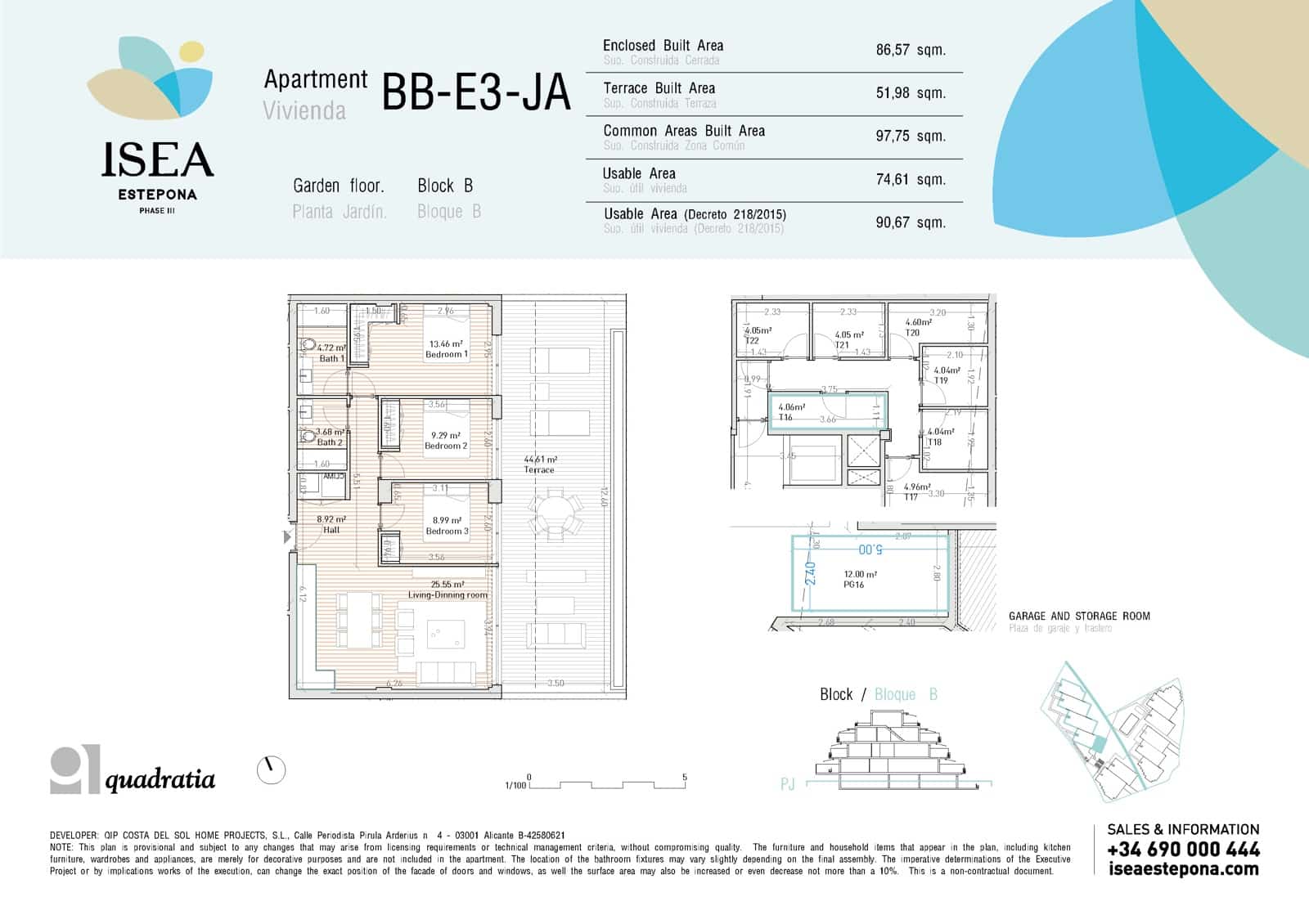 3 bedroom Apartment for sale in Estepona with pool - € 405,000 (Ref: 9118028)