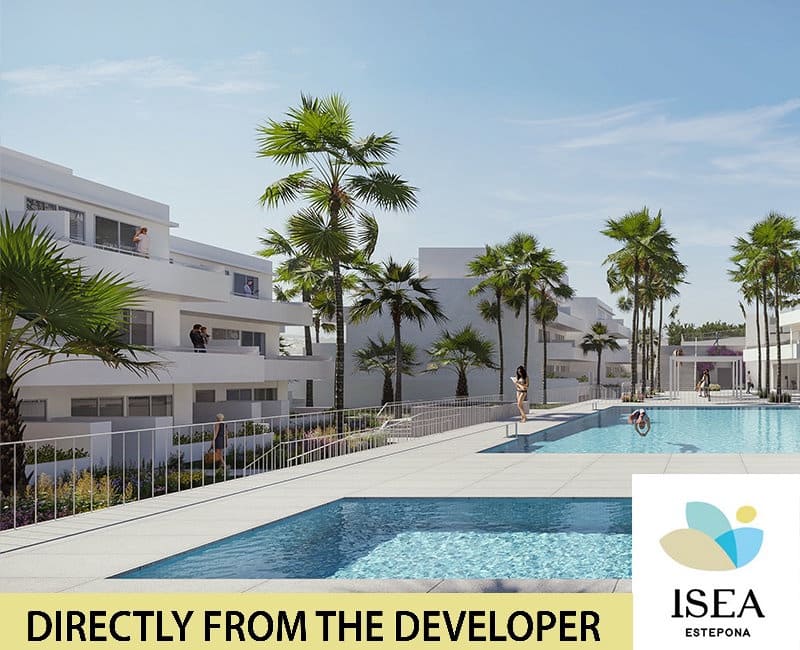 3 sovrum Lägenhet till salu i Estepona med pool garage - 405 000 € (Ref: 9118028)