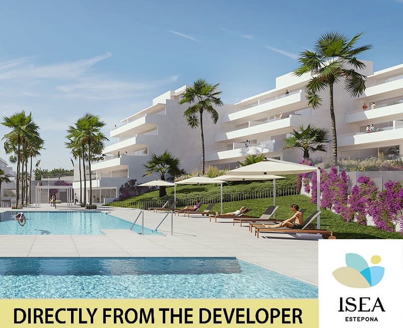 2 sovrum Lägenhet till salu i Estepona med pool garage - 405 000 € (Ref: 9118029)