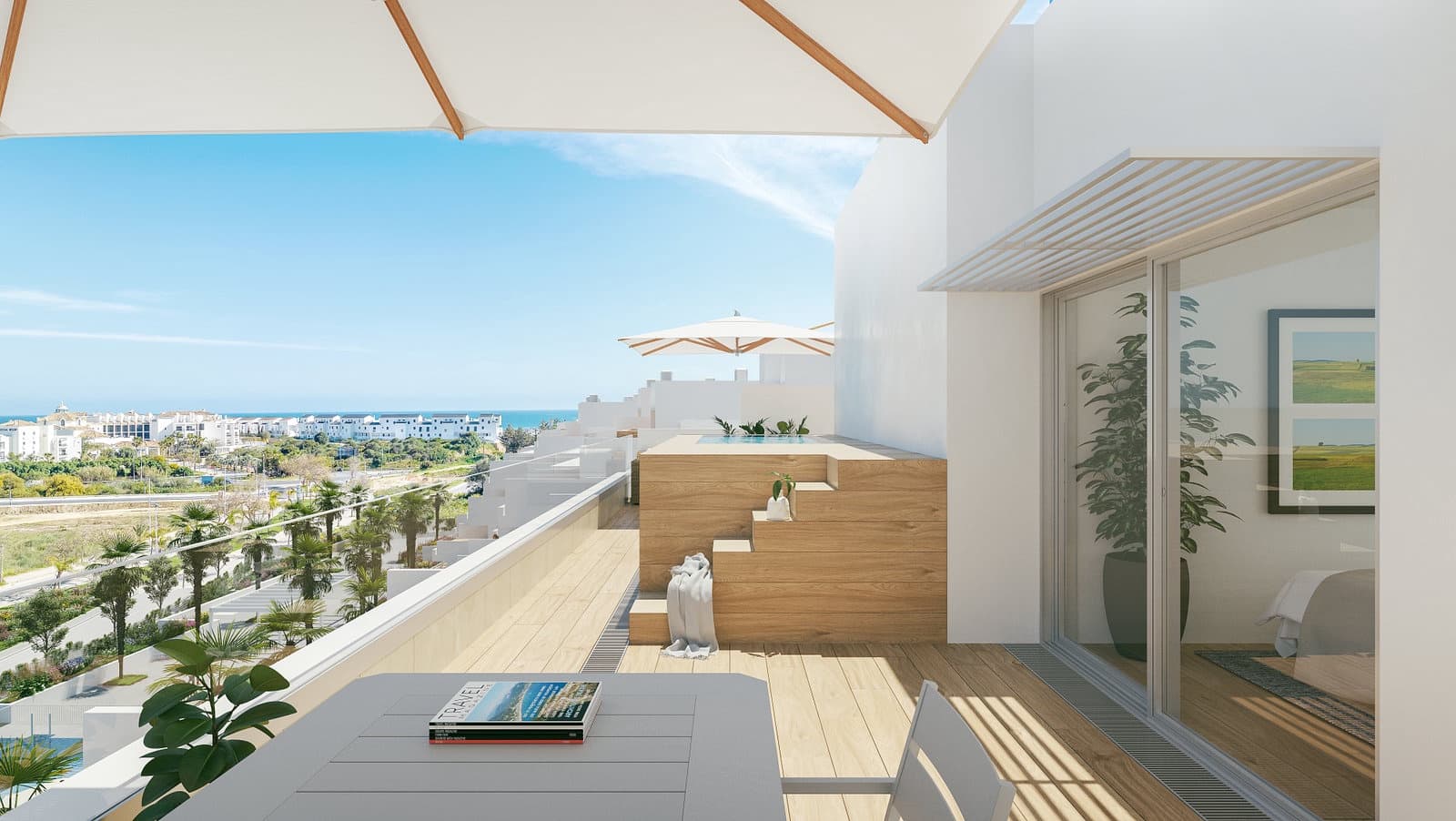 2 sovrum Lägenhet till salu i Estepona med pool garage - 470 000 € (Ref: 9118032)